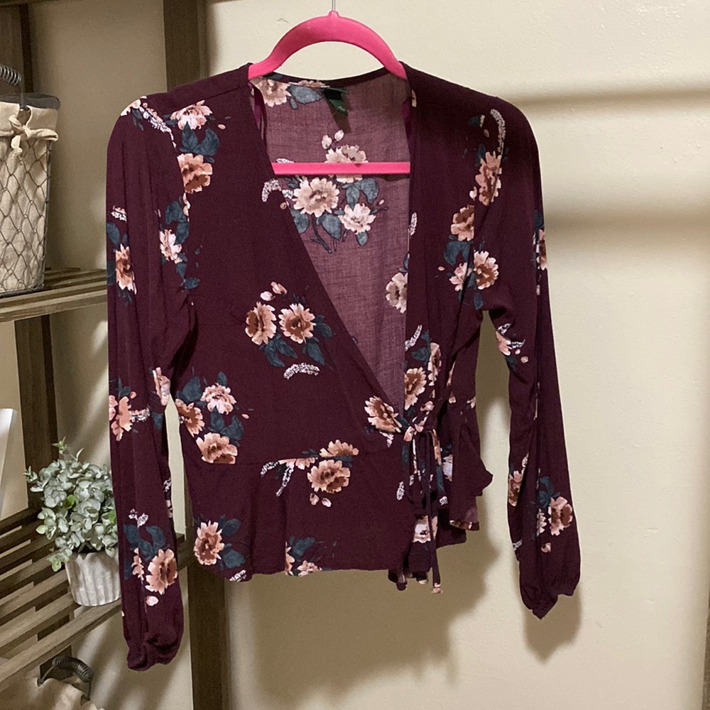Wild Fable Tie Blouse